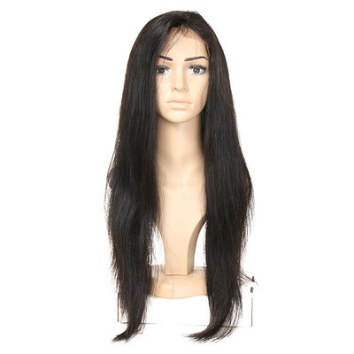 China Perucas longas genuínas lisas do laço do cabelo do Virgin, cabelo humano das perucas retas do laço fornecedor