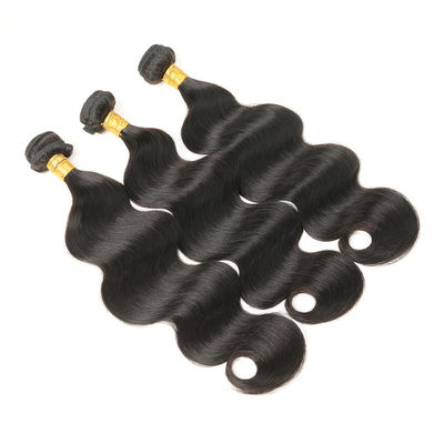 Cabelo real do Weave da onda do corpo da cor natural, onda peruana do corpo do cabelo de Remy do Virgin fornecedor