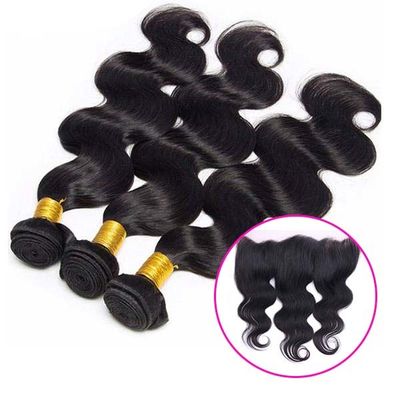 Extensões brasileiras do cabelo do Virgin autêntico, Weave do cabelo do Virgin de Remy do brasileiro fornecedor
