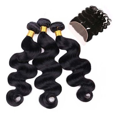 Extensões brasileiras do cabelo do Virgin autêntico, Weave do cabelo do Virgin de Remy do brasileiro fornecedor