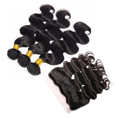 Extensões brasileiras do cabelo do Virgin autêntico, Weave do cabelo do Virgin de Remy do brasileiro fornecedor