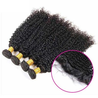 As extensões peruanas saudáveis grossas do cabelo humano/cabelo peruano não processado empacotam fornecedor