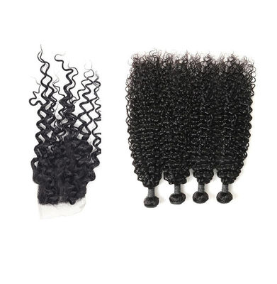18 polegadas 4 pacotes de extensões malaias do cabelo do Virgin nenhuma densidade personalizada emaranhado fornecedor