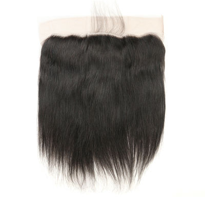 Cabelo humano cru do fechamento frontal reto não processado do laço 100 nenhum derramamento fornecedor
