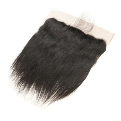 Cabelo humano cru do fechamento frontal reto não processado do laço 100 nenhum derramamento fornecedor