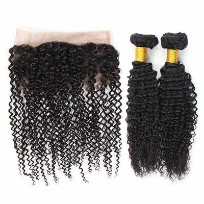 360 autênticos atam a onda perverso frontal do fechamento/do fechamento da parte superior do laço cabelo humano fornecedor