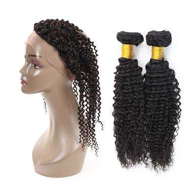360 autênticos atam a onda perverso frontal do fechamento/do fechamento da parte superior do laço cabelo humano fornecedor