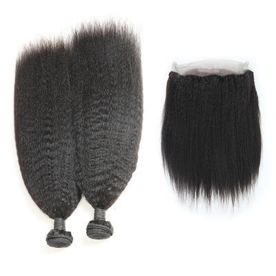 Por muito tempo 360 reto perversos do fechamento frontal do laço, cabelo frontal do Virgin de 360 laços fornecedor