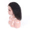 Perucas cruas lisas da parte dianteira do laço do cabelo humano com comprimento personalizado cabelo do bebê fornecedor