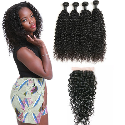 18 polegadas 4 pacotes de extensões malaias do cabelo do Virgin nenhuma densidade personalizada emaranhado fornecedor