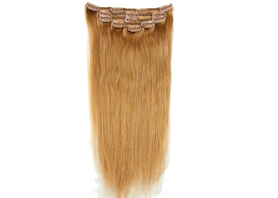 Extremidades completas Easy Clip sem emenda em extensões do cabelo humano para mulheres negras fornecedor